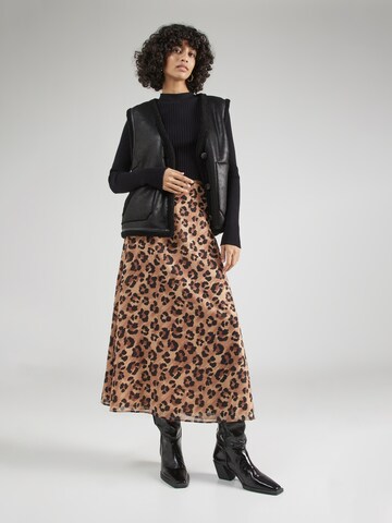 SOMETHINGNEW - Falda 'Lolita' en marrón