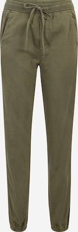 Tapered Pantaloni di Gap Tall in verde: frontale