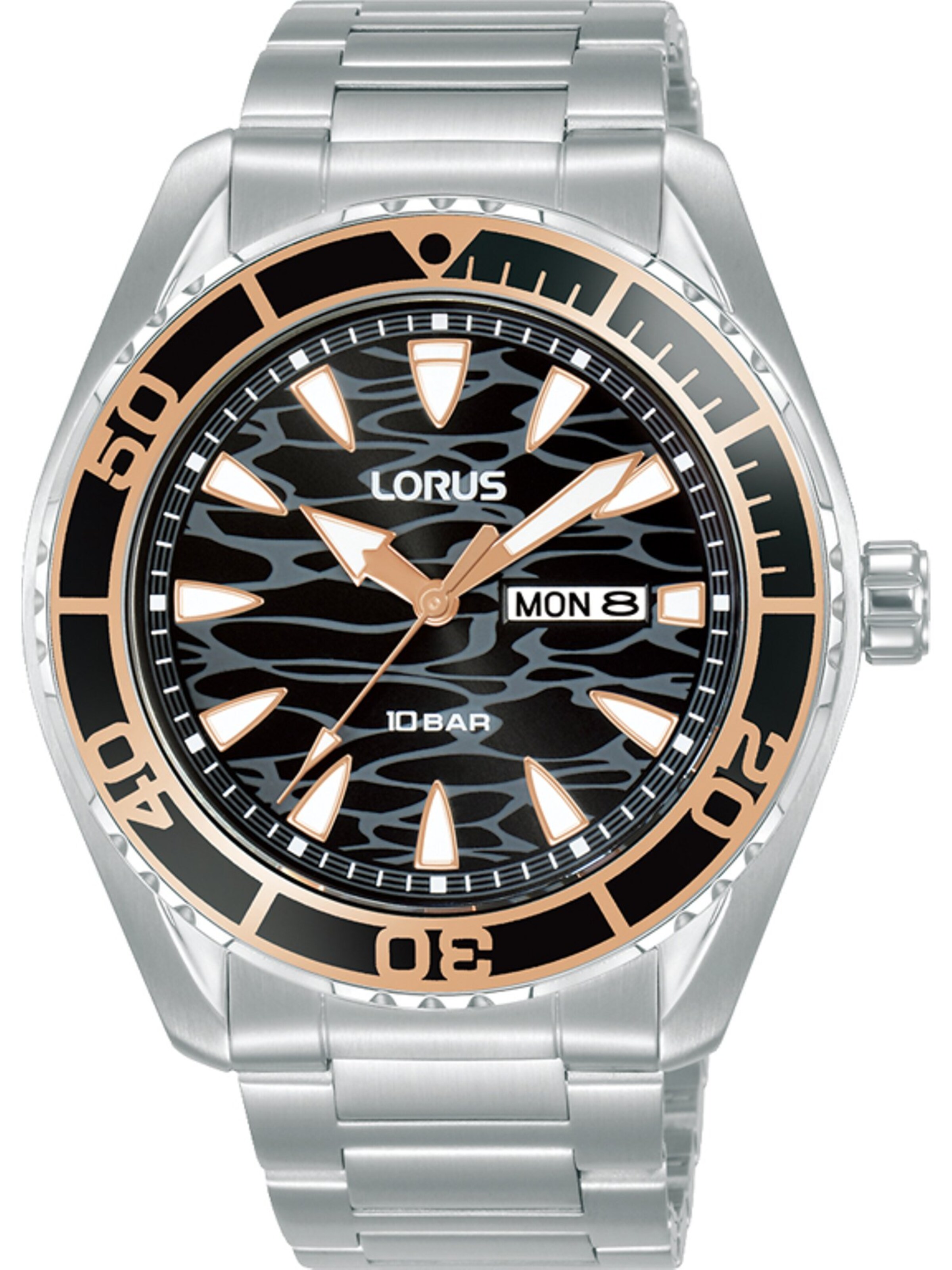 LORUS Uhr in Silber: Vorderseite