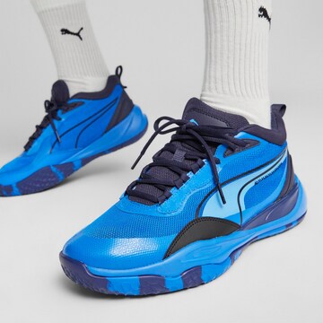 PUMA Athletic Shoes 'Playmaker Pro' in Blue: front