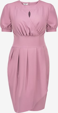 Robe 'INGRIDA' Karko en rose : devant