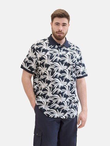TOM TAILOR Men + T-shirt i blå