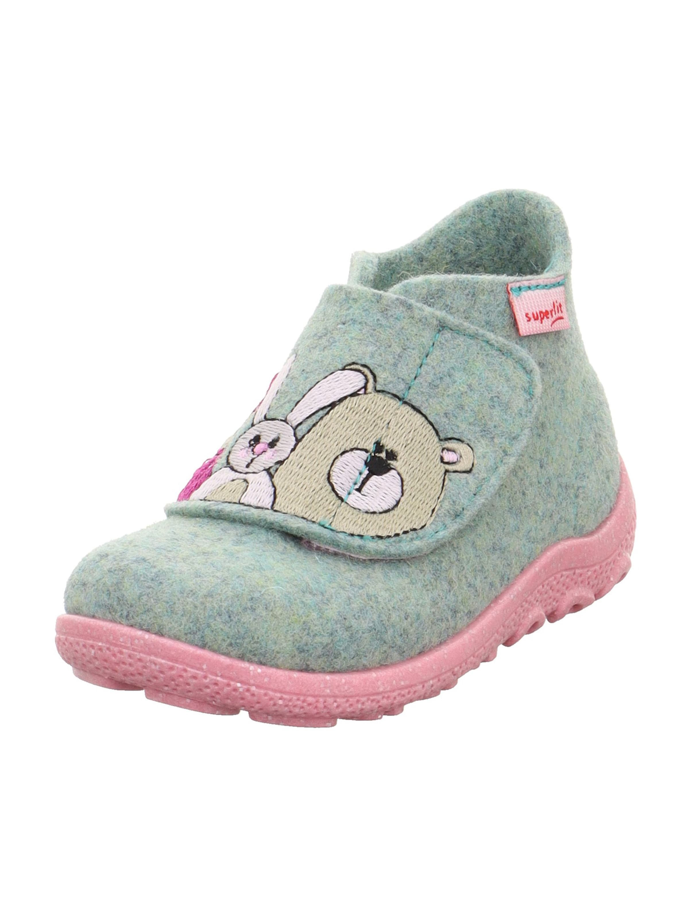 SUPERFIT Slipper 'HAPPY OCTI' in Green: front