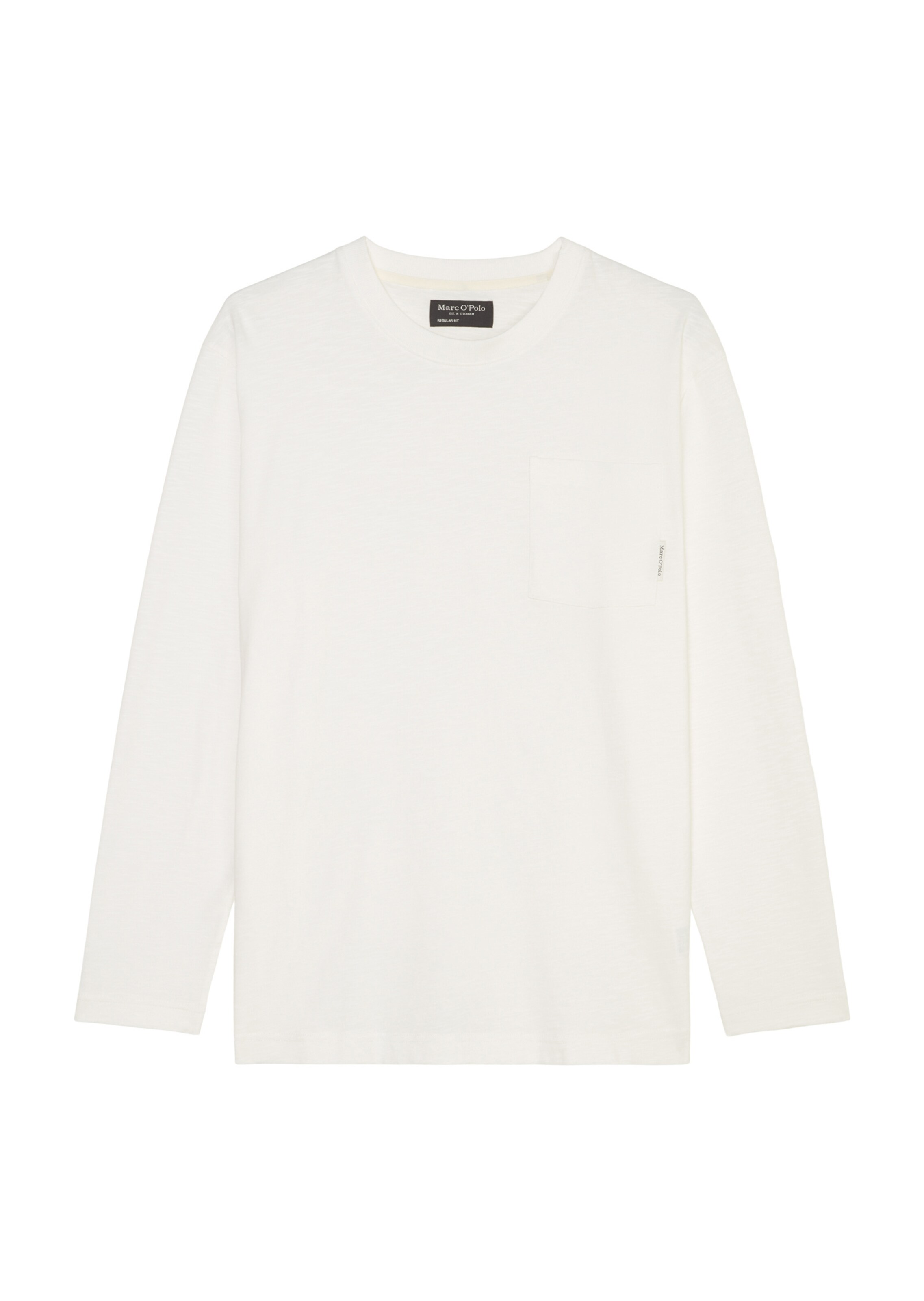 T-Shirt Marc O'Polo en blanc : devant