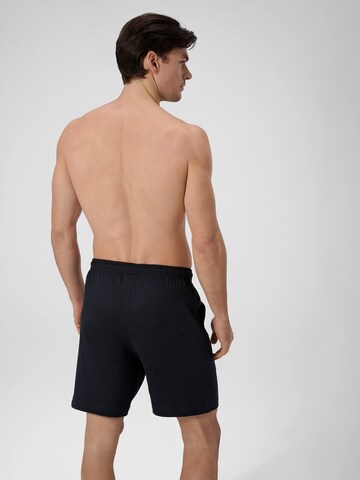 Pantalon de pyjama ' Lounge Kurz ' Ammann en noir