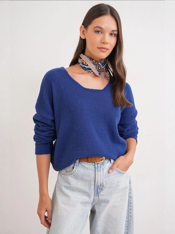 Pullover di MixRay in blu