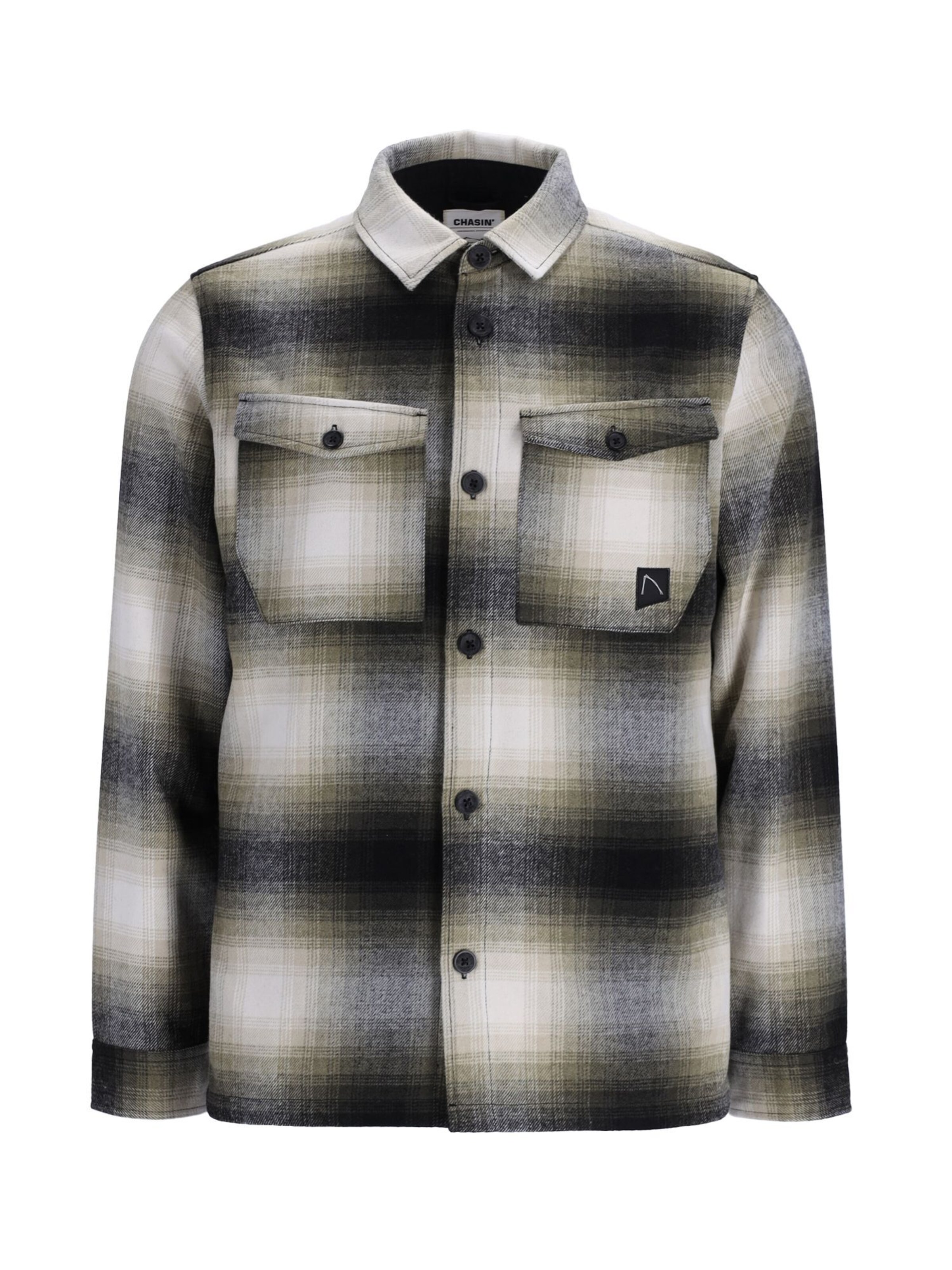 Coupe regular Chemise 'Stryke Montreal' CHASIN' en vert : devant