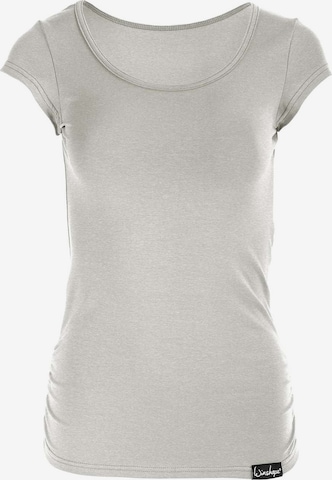 Winshape Performance shirt 'WTR4' in Grey: front