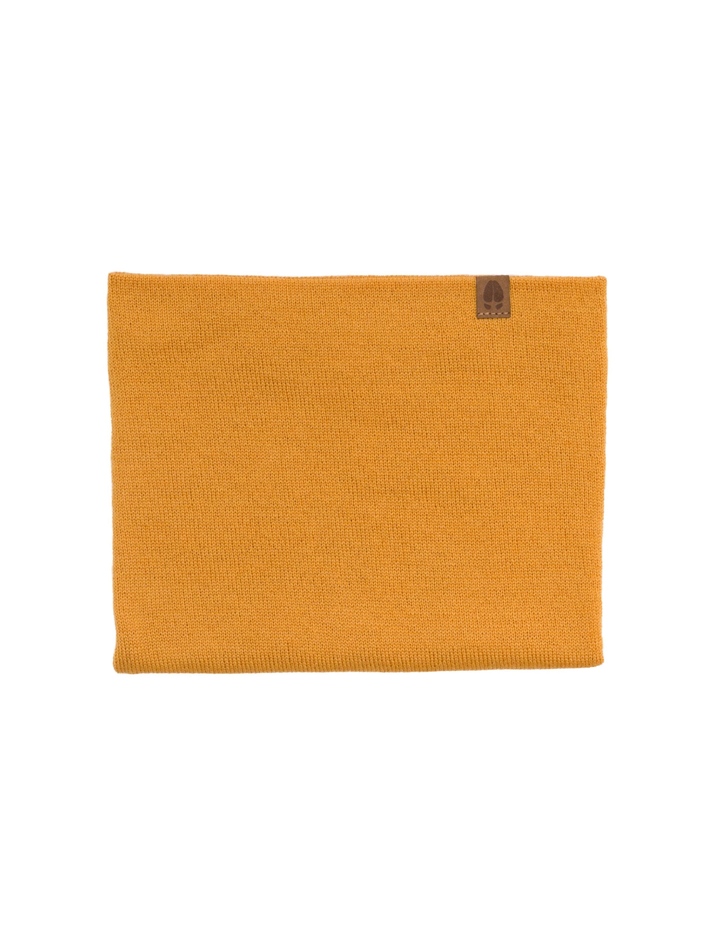 KOPYTO Schlauchschal 'OPOS' in Gelb: Vorderseite