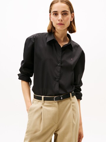 Chemisier TOMMY HILFIGER en noir : devant