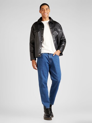 balta JACK & JONES Megztinis 'Elinen'