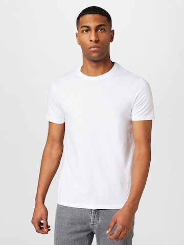 balta ARMANI EXCHANGE Marškinėliai: priekis