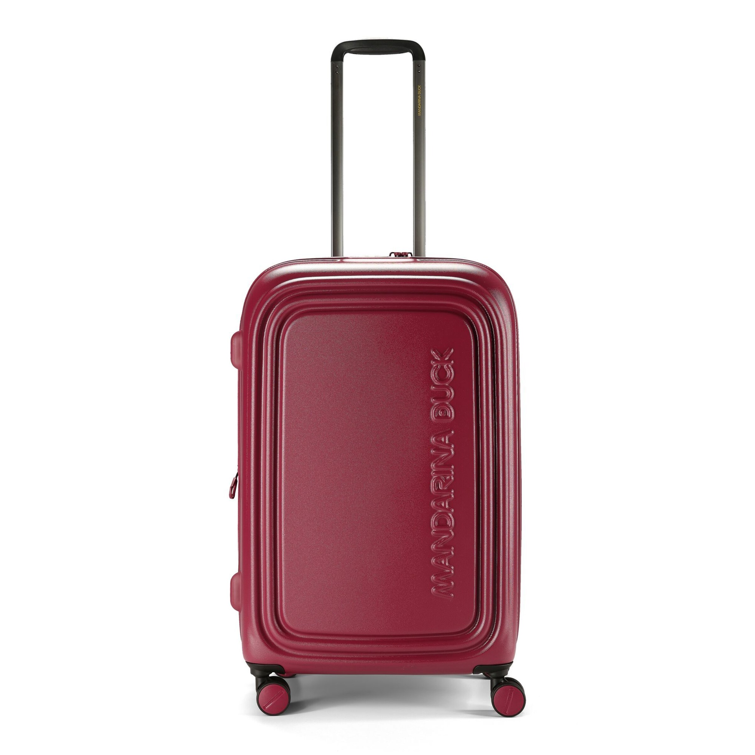 Trolley 'Logoduck' di MANDARINA DUCK in rosa: frontale