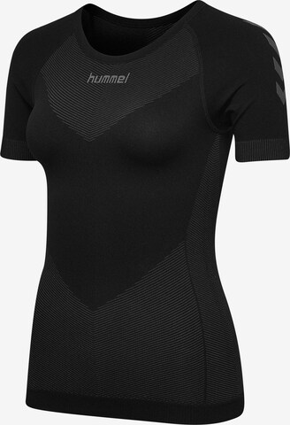 Tricou funcțional 'First Seamless' de la Hummel pe negru