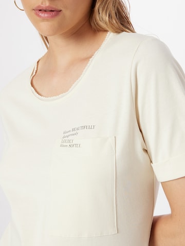 TAIFUN T-shirt i beige