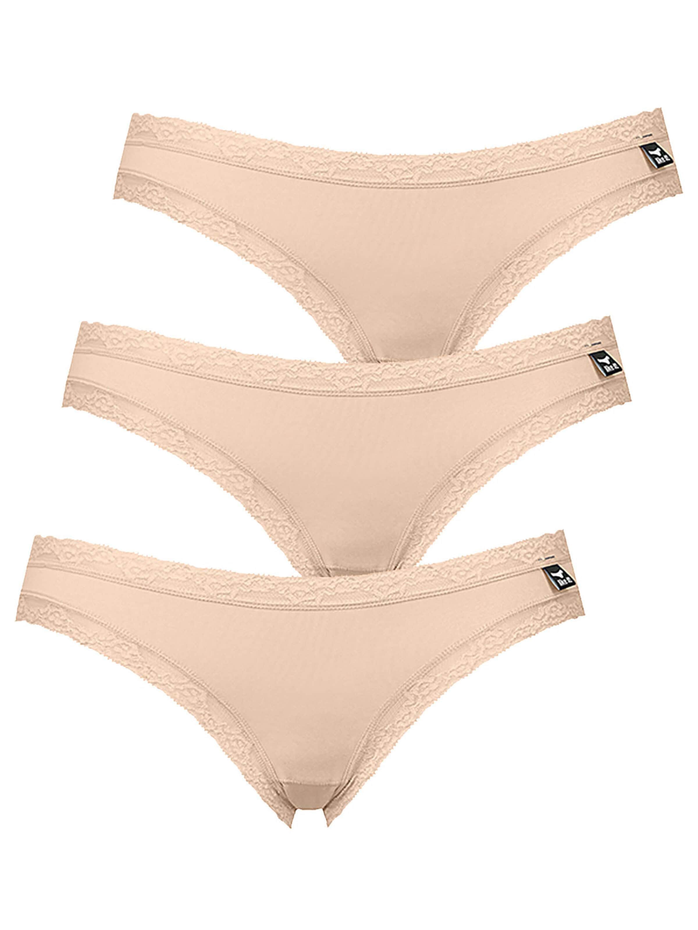 like it! Panty 'Olivia' in Beige: front