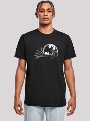 F4NT4STIC T-Shirt 'DC Comics Batman Spot' in Schwarz: predná strana