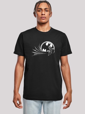 T-Shirt 'DC Comics Batman Spot' F4NT4STIC en noir : devant