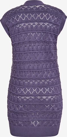 usha FESTIVAL Knitted Vest in Purple