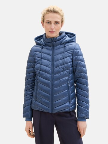 TOM TAILOR Tussenjas in Blauw: voorkant