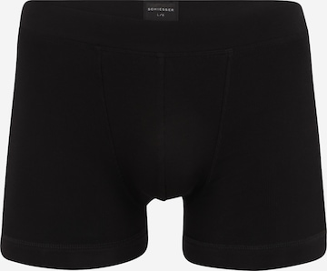 SCHIESSER Boxershorts in Zwart: voorkant