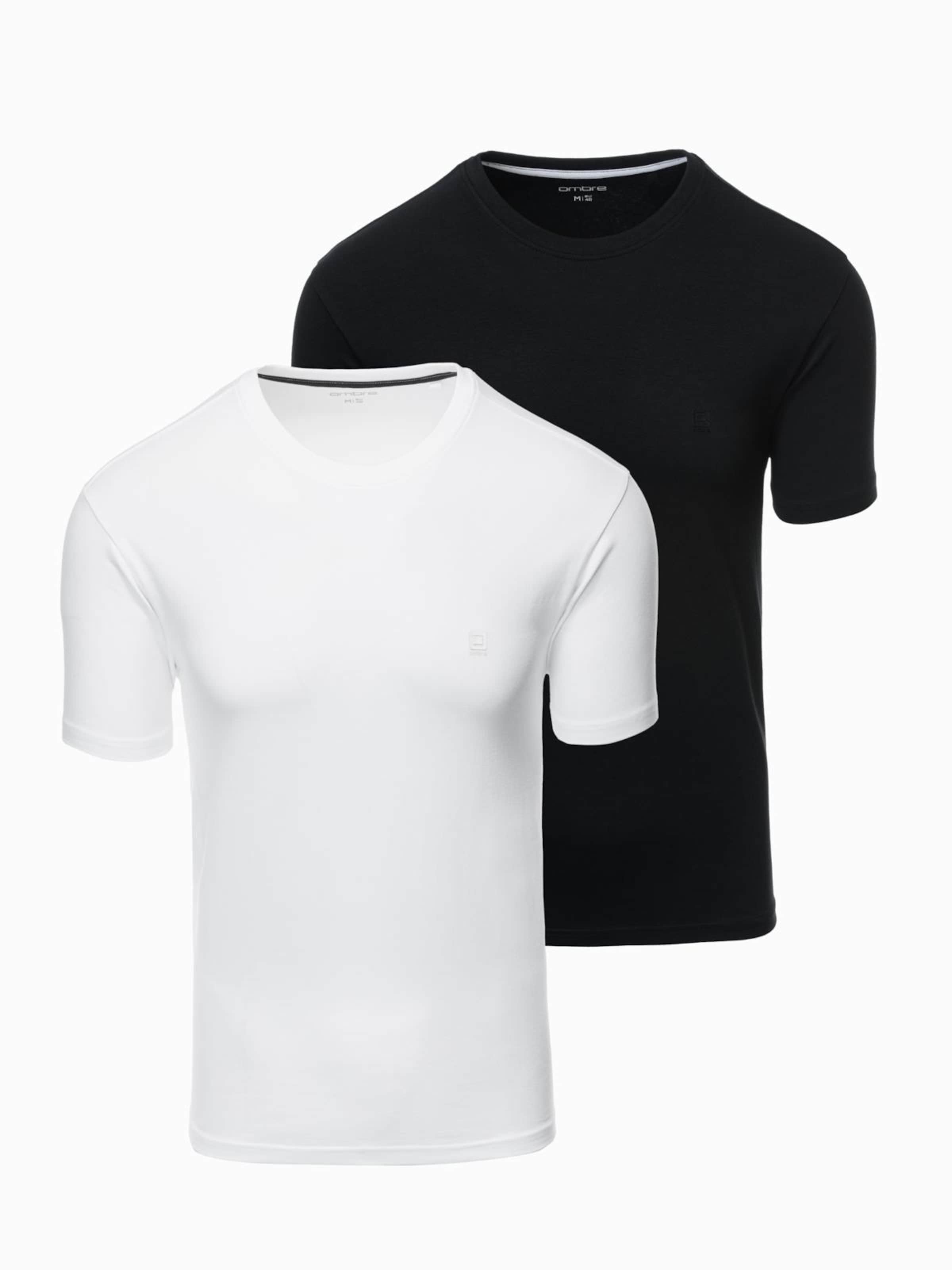 Ombre Shirt in Black: front