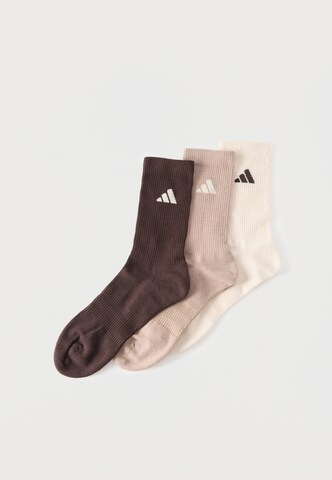 ADIDAS PERFORMANCE Αθλητικές κάλτσες 'Ess' σε μπεζ