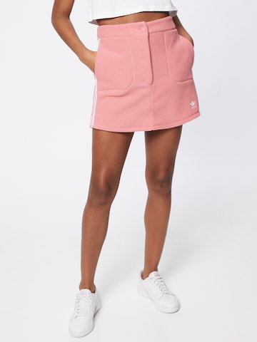 ADIDAS ORIGINALS Skirt in Pink: front