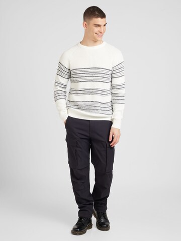 Pull-over JACK & JONES en blanc