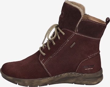 JOSEF SEIBEL Enkellaarsjes 'Conny 53' in Lila: voorkant