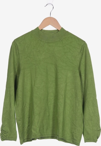 SAMOON Sweater & Cardigan in XL in Green: front