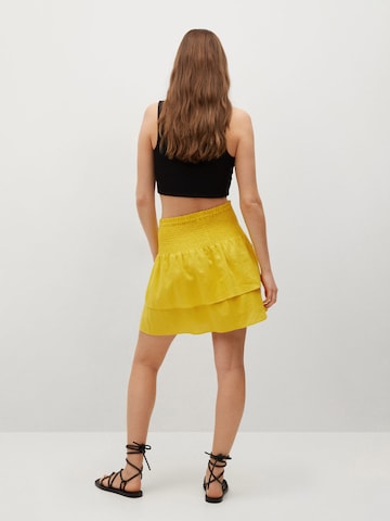 MANGO Skirt 'LACI' in Yellow