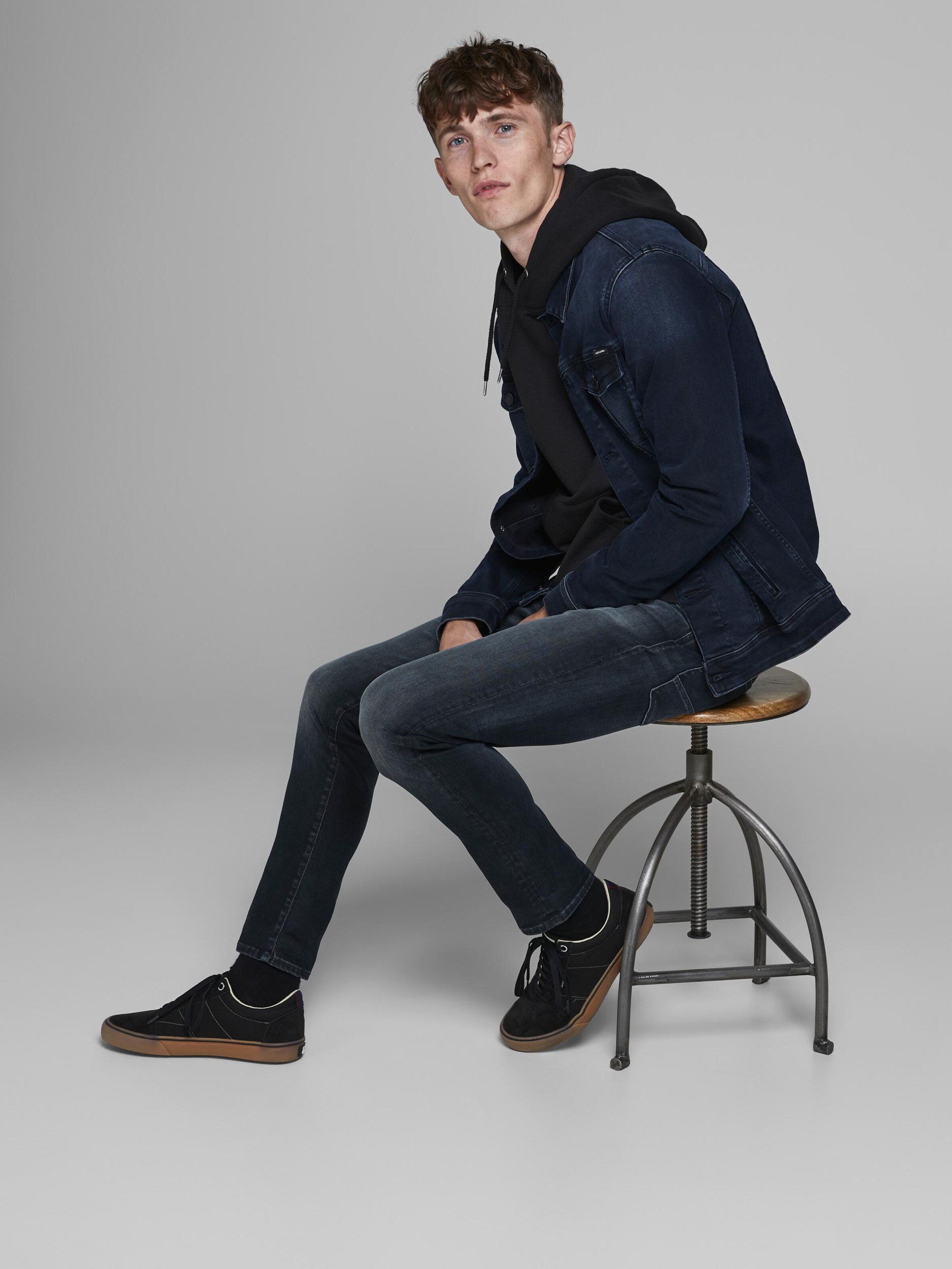 JACK \u0026 JONES Jeans 'JJIGLENN' in Dark Blue | ABOUT YOU