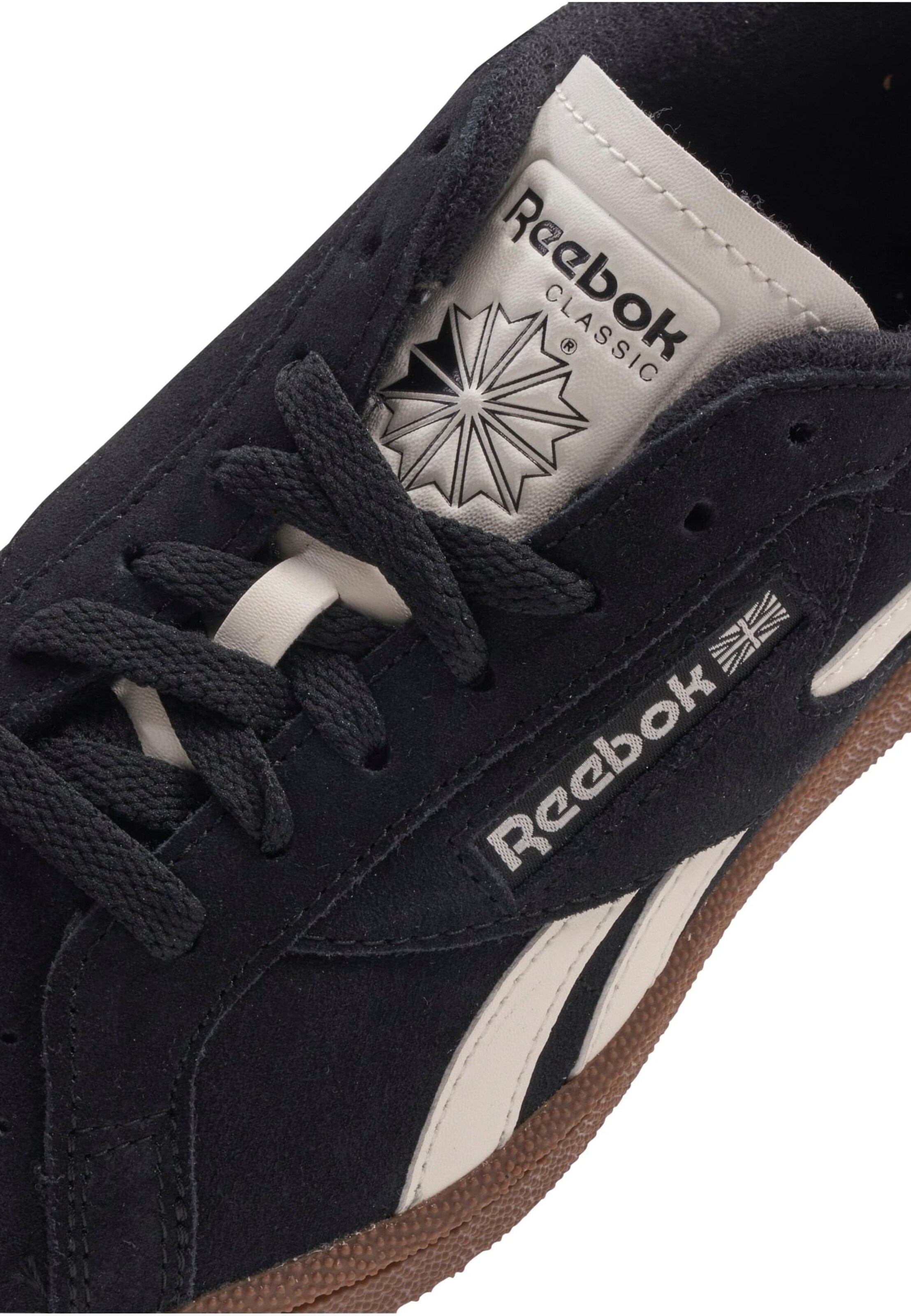 Reebok Platform trainers 'Club C Grounds' in Black