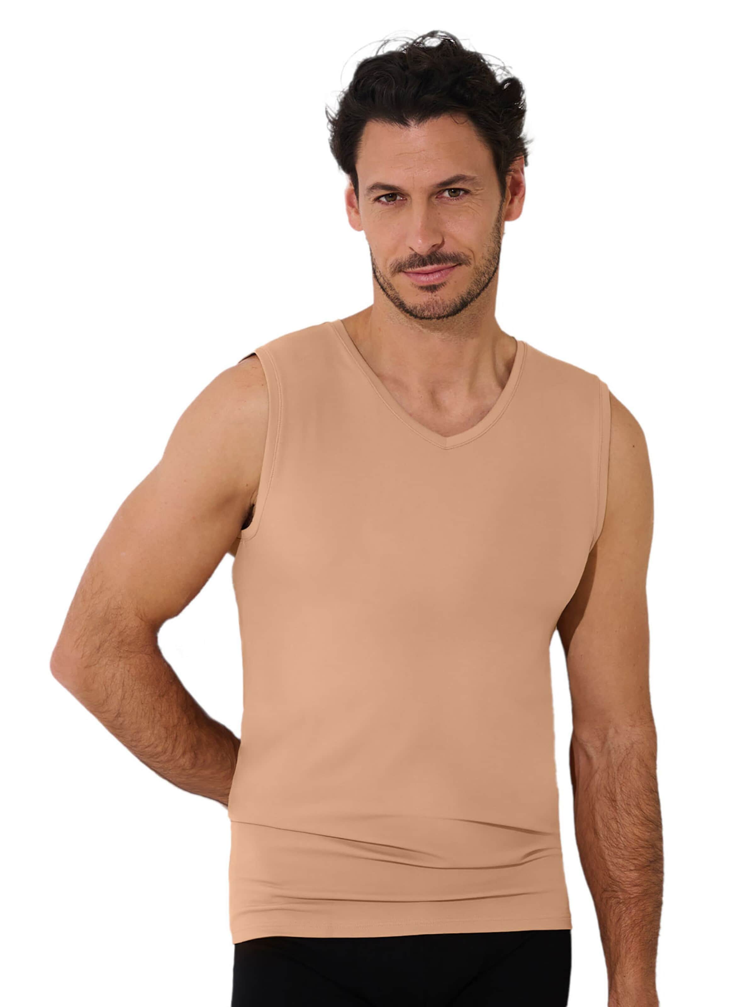 Lisca Undershirt 'Odysseus' in Beige