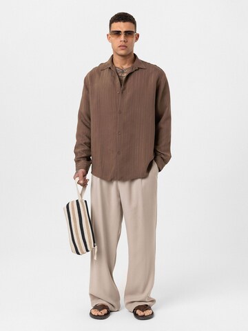 Coupe regular Chemise Dandalo en marron