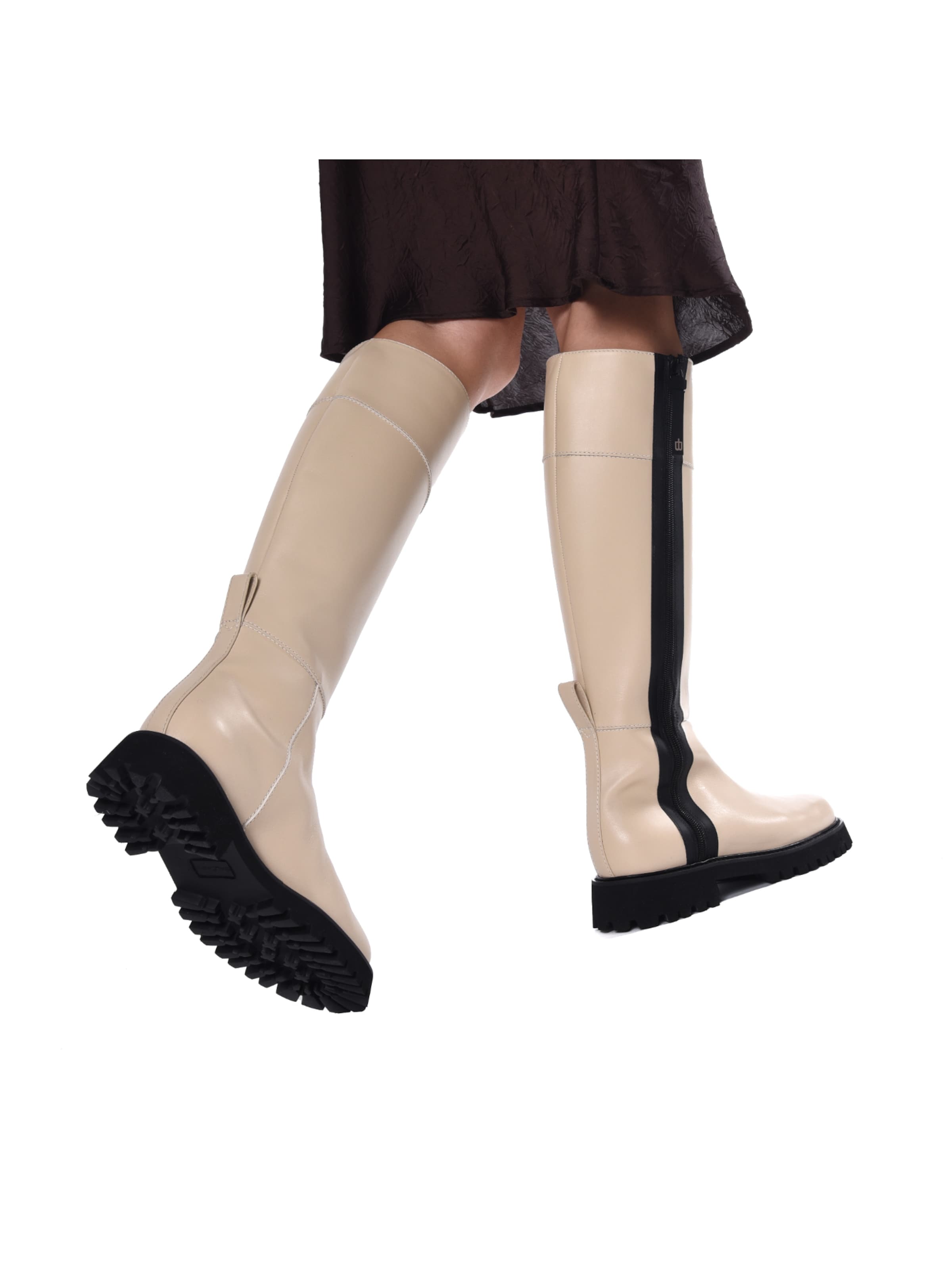 BALDININI Boot in Beige: front