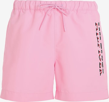 TOMMY HILFIGER Badeshorts in Pink: predná strana