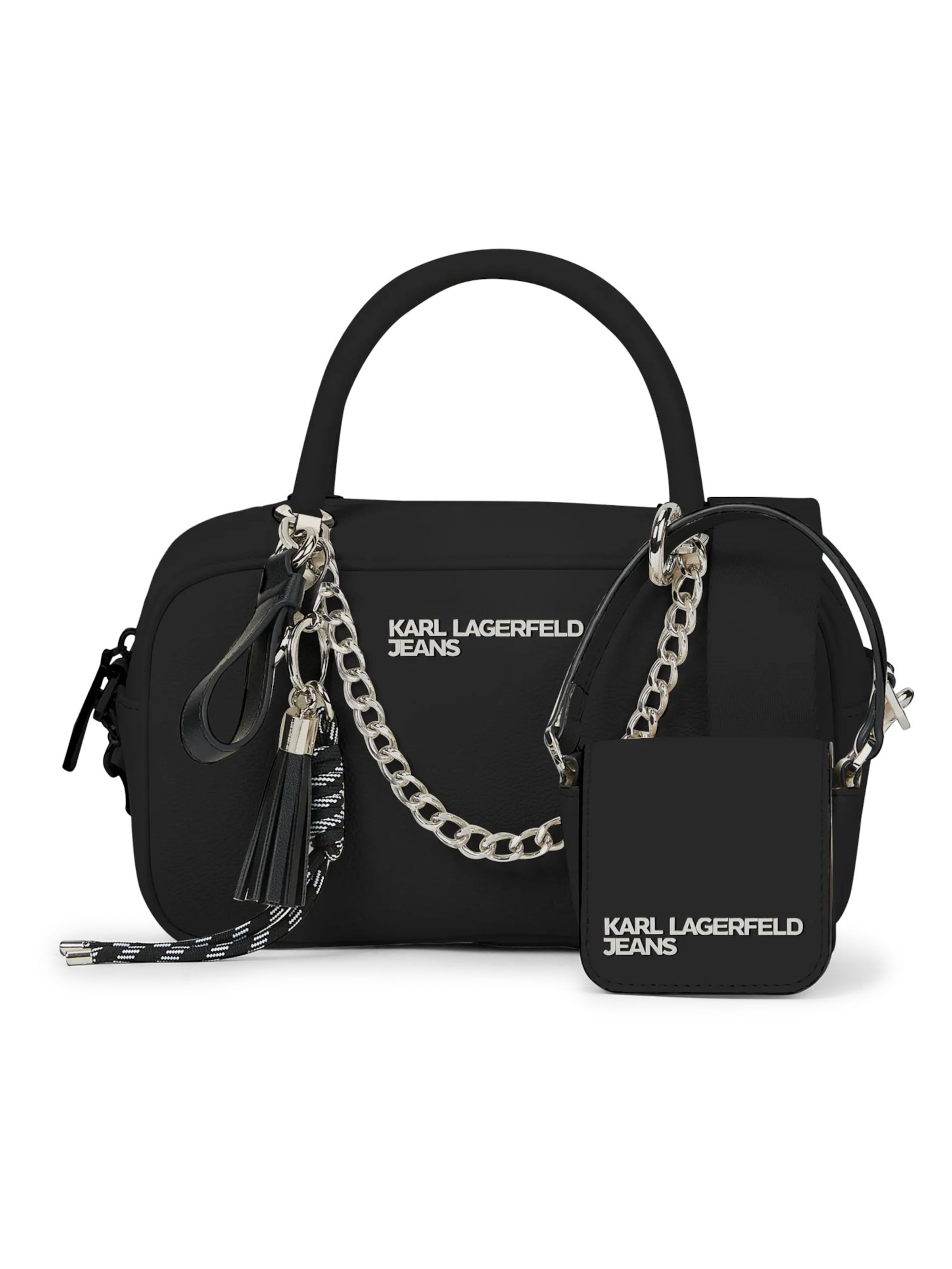 KARL LAGERFELD JEANS Сумки в Черный: спереди