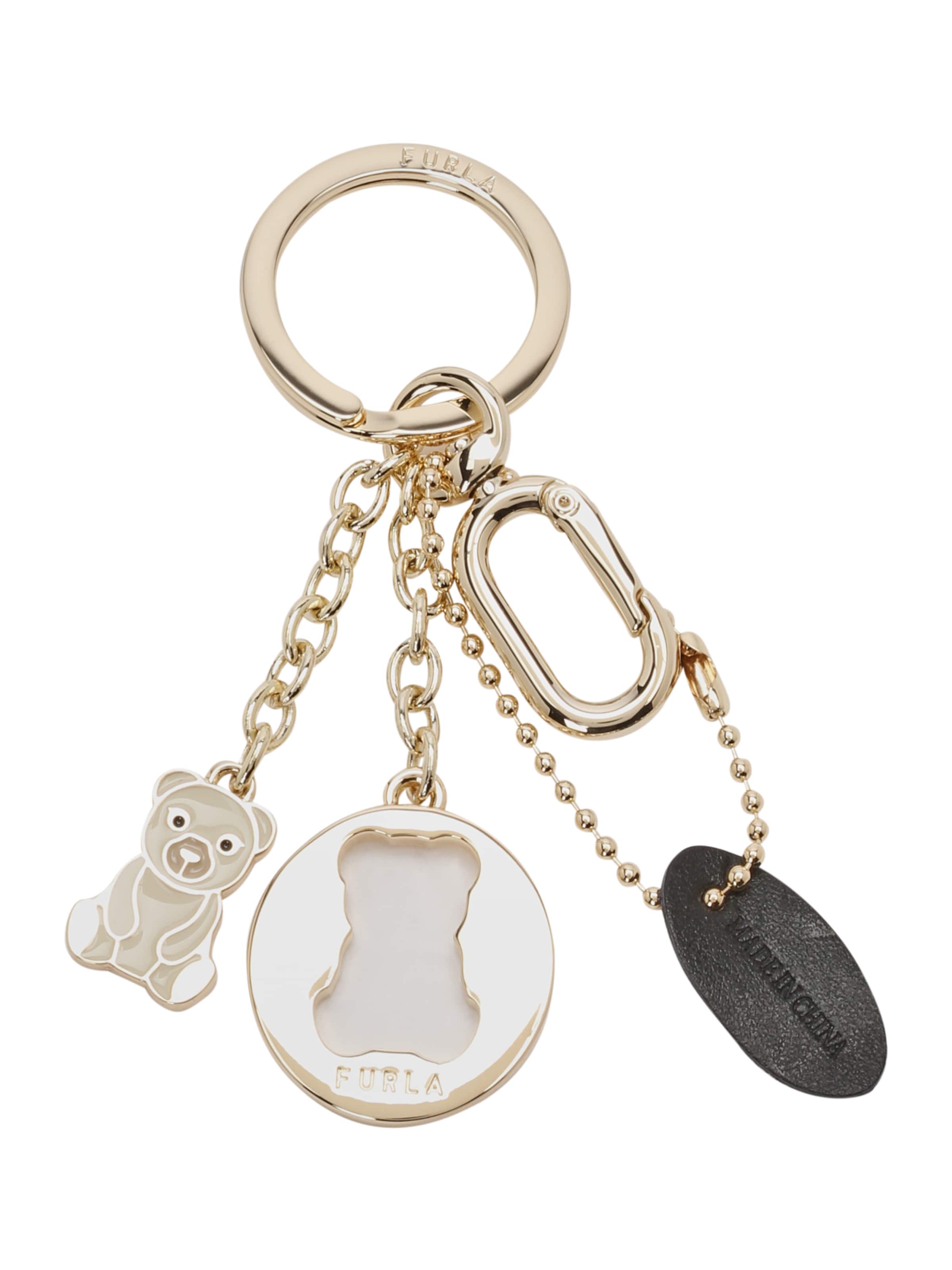 FURLA Breloczek do kluczy &#x27;BEAR&#x27; w kolorze złoty: przód