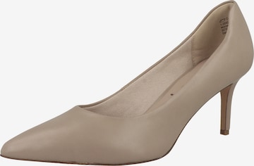 TAMARIS - Zapatos con plataforma en marrón: frente