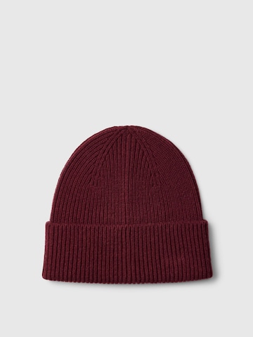Bonnet SELECTED en rouge : devant