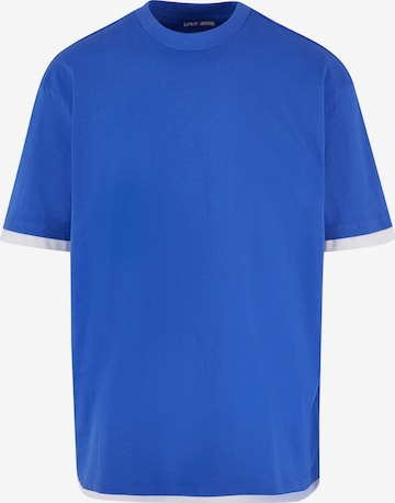 Maglietta 'Visible Layer' di DEF in blu: frontale