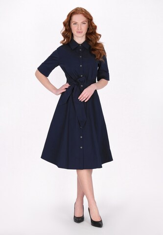 DreiMaster Klassik Μπλουζοφόρεμα 'Classic Look' σε μπλε: μπροστά
