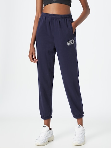 GAP Tapered Pants in Blue: front