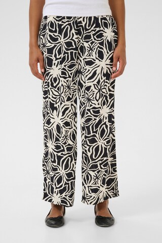 Kaffe Loosefit Hose 'Sanne' in Schwarz: Vorderseite