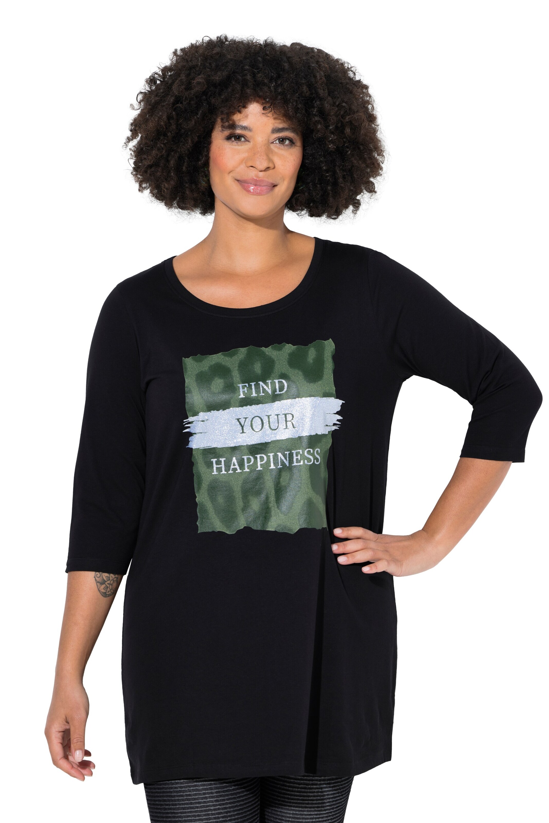 Angel of Style Shirt in Black: front