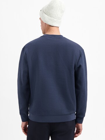 Sweat-shirt No Excess en bleu : derrière