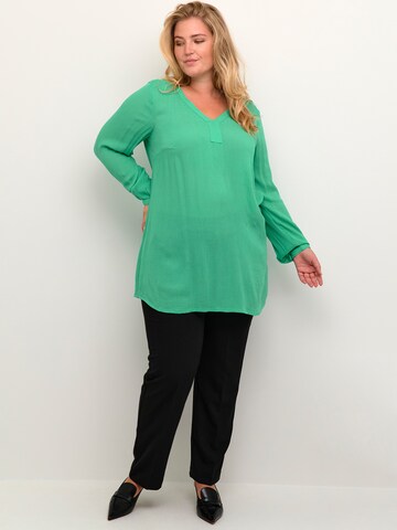 KAFFE CURVE Tuniek 'Ami' in Groen