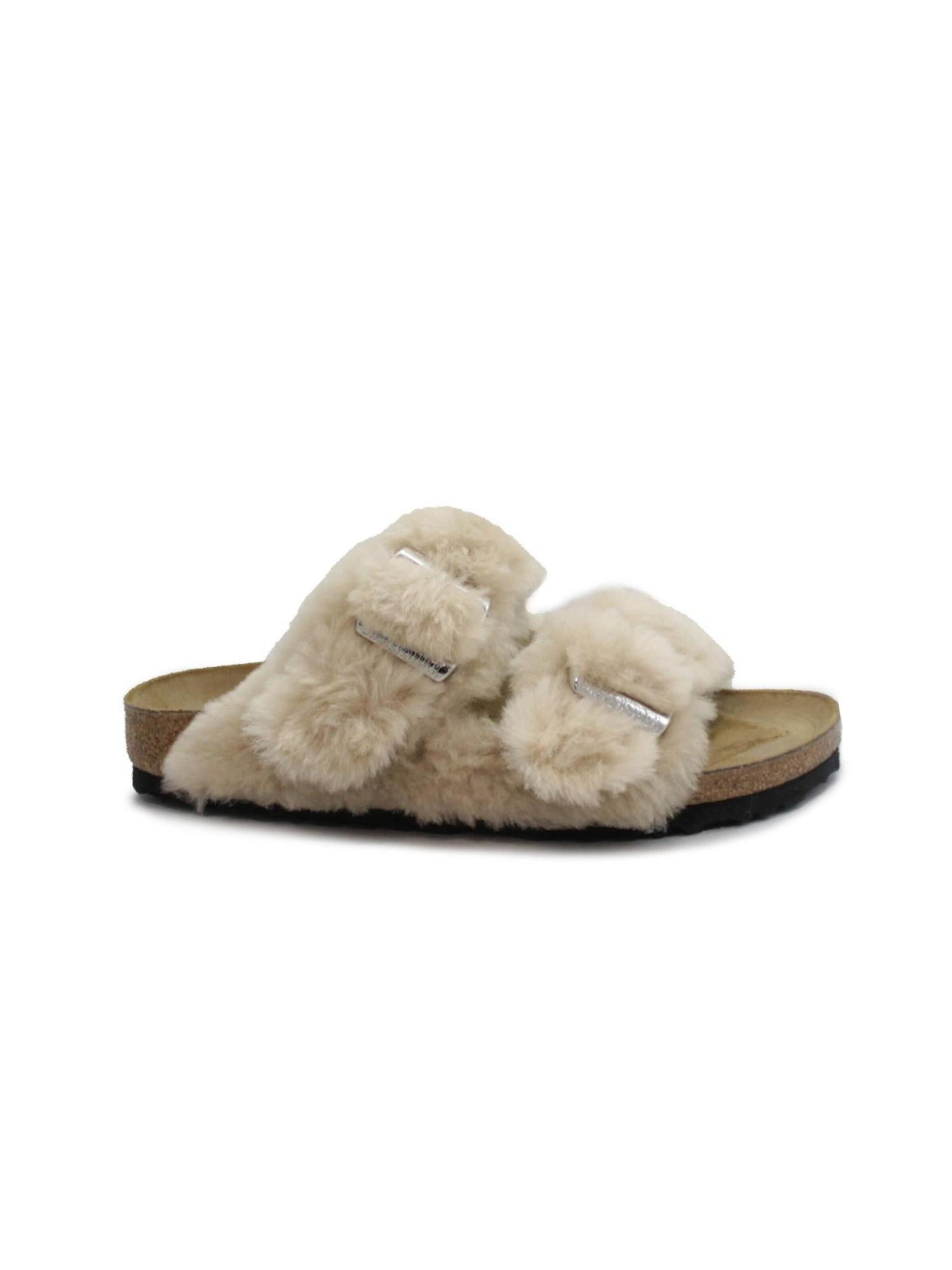 BIRKENSTOCK Mules 'BIRKENSTOCK ARIZONA SHEARLING 1030275' in 37 in Sand, Item view